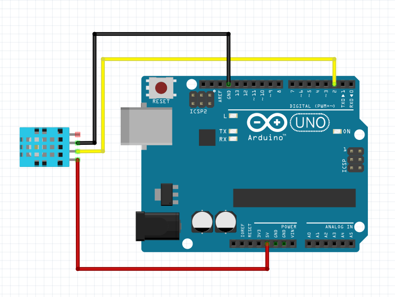 DHT Sensor connection
